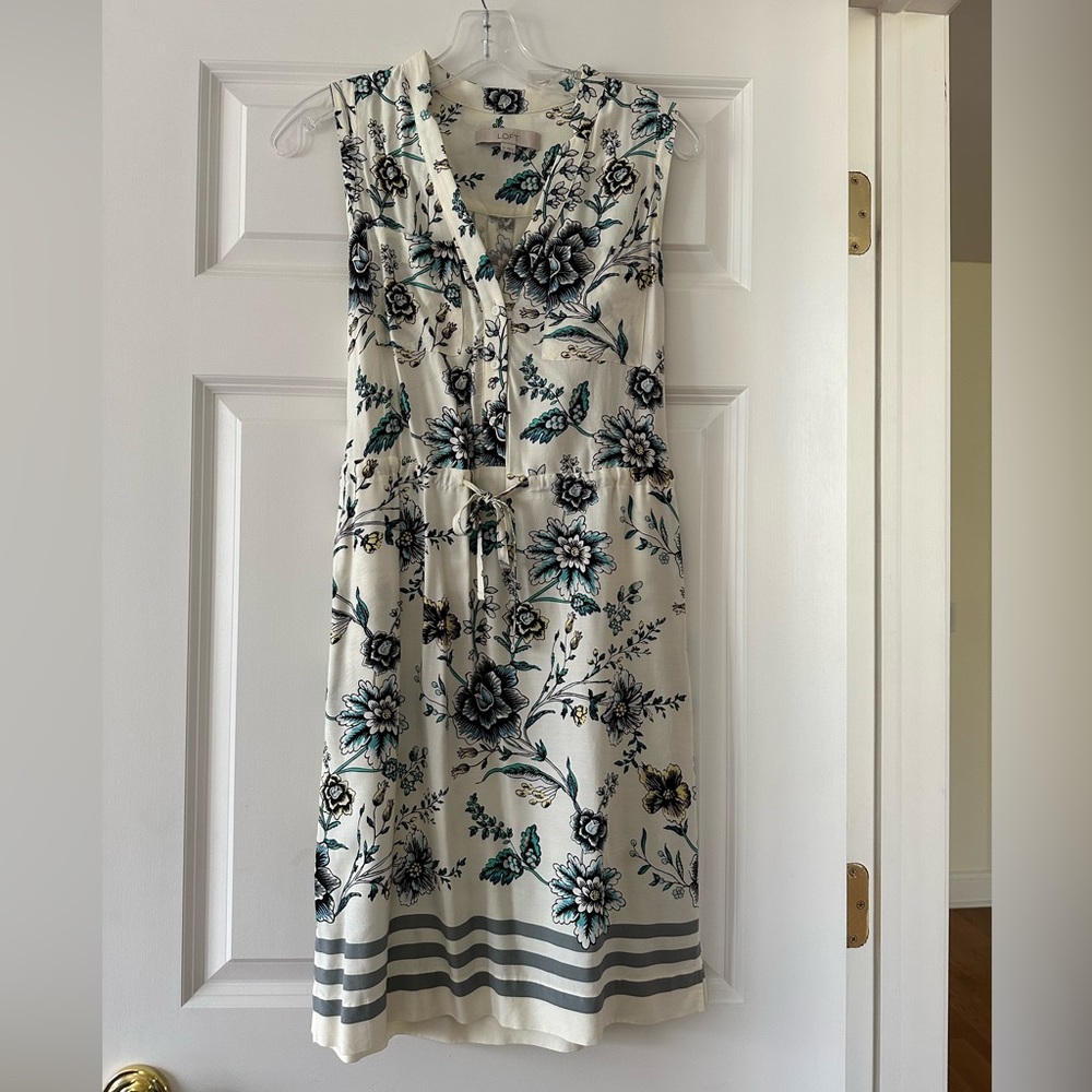 LOFT floral dress